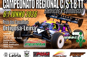 3ª Prova Campeonato Regional Centro/Sul 1/8 TT 2026 (A e B) - Elétricos & Combustão